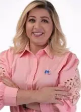 Foto oficial de Carla Andrade (TSE)