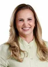 Foto oficial de Carmelita Castro (TSE)