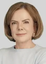 Foto oficial de Gleisi (TSE)