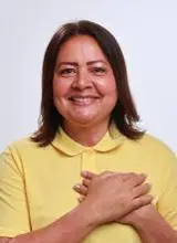 Foto oficial de Sargento Quésia (TSE)