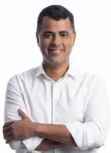 Foto oficial de Tiago Rangel (TSE)